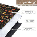 Mushroom Waterproof Mat with Corner Pockets