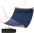 Hammocks Hanging Tree Hammock for Outdoor, Large Replacement Hammock for Stand, Navy Blue