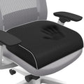 Seat Cushion for Taibone Pain Relief, Office Chair Cushion, Memory Foam Large Floor Pillow Cushions with Non-Slip Cover for Soft Support at Office Chair, Car Seat, Airplane Black/Large