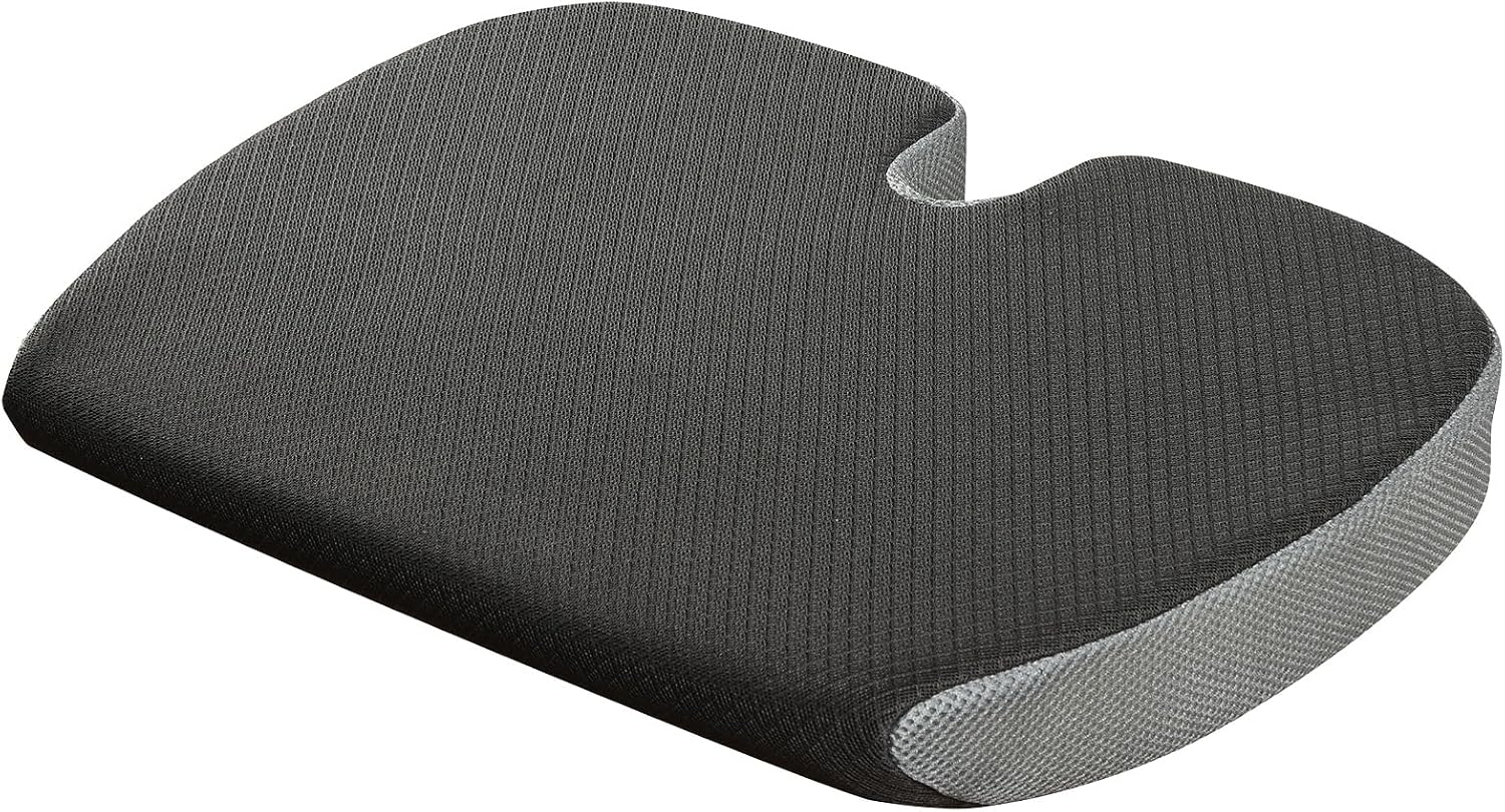 Seat Cushion, Office Chair Cushion for Relieve Tailbone, Sciatica & Lower Back Pain, Car Seat, Wheelchair, High-Density Foam, Great for Long Sitting Office Workers, Car Drivers
