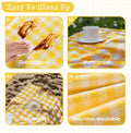Yellow Outdoor Waterproof Foldable Picnic Mat